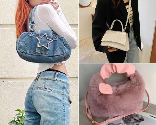 My favorite bags recs cover photo collage
