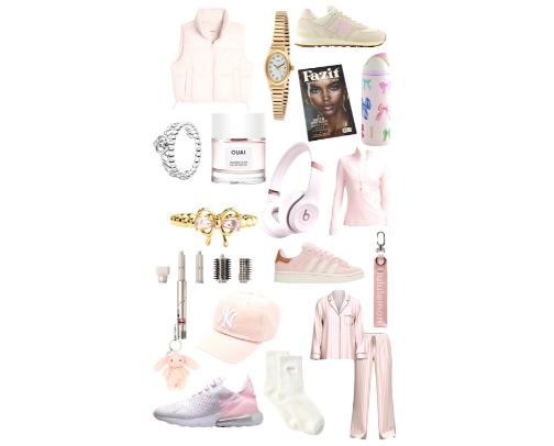 Pink Wish List cover photo collage