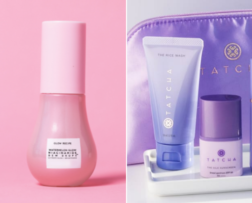 Glowing skin and dewy complexion must haves ✨ cover photo collage