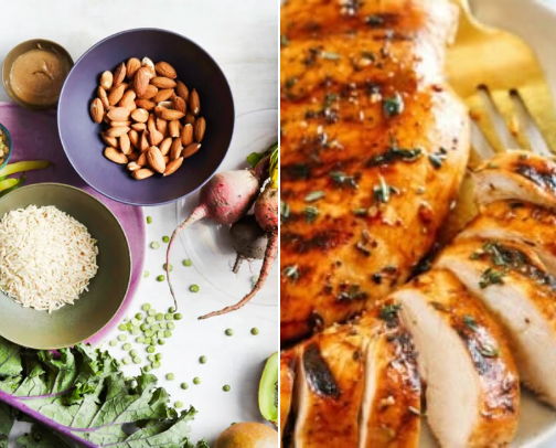 Healthy Foods cover photo collage