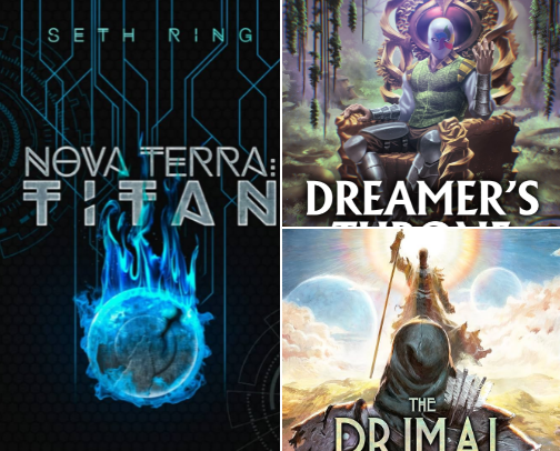 My Top 12 LitRPG Books (I've Read 1,000+ LitRPGs) cover photo collage