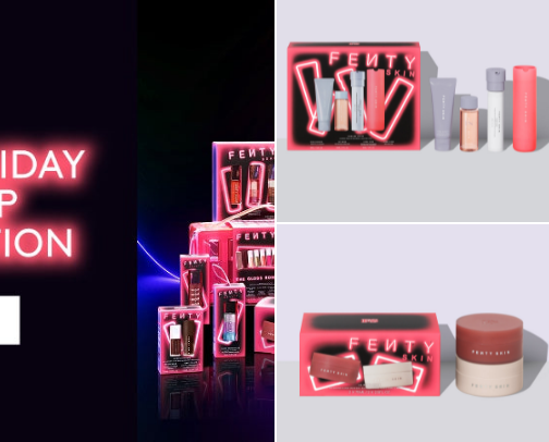 Fenty Holiday Glow Up Collec cover photo collage