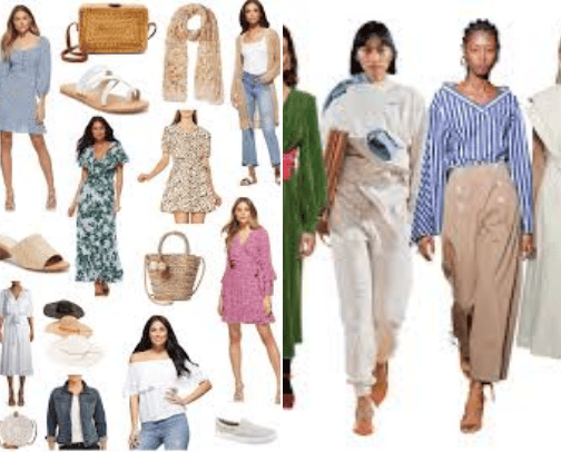 Fashion cover photo collage