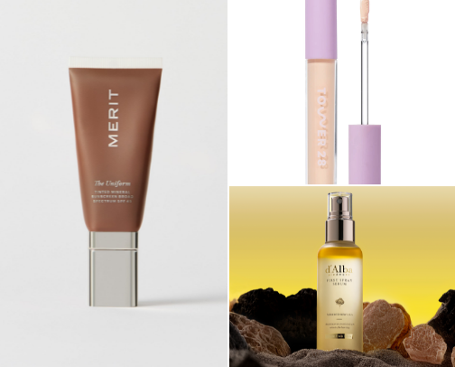 Natural dewy makeup girlies cover photo collage
