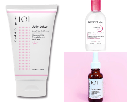 Clean Skincare routine - morning and evening 💫 cover photo collage