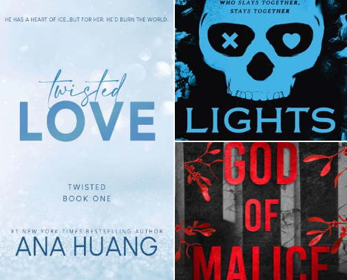 My favorite book recs cover photo collage