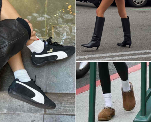 fall 2025 shoe trends cover photo collage