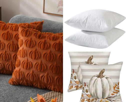 Fall Decor that won't break the bank cover photo collage