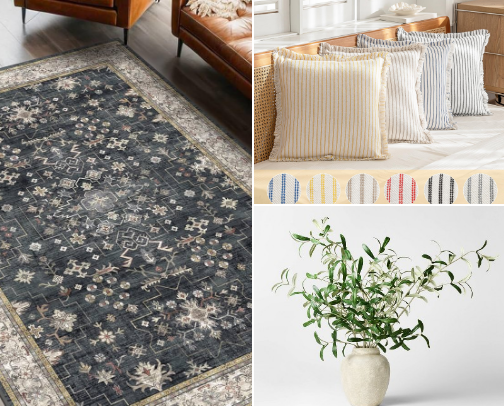 Items I purchased to furnish my beach condo cover photo collage