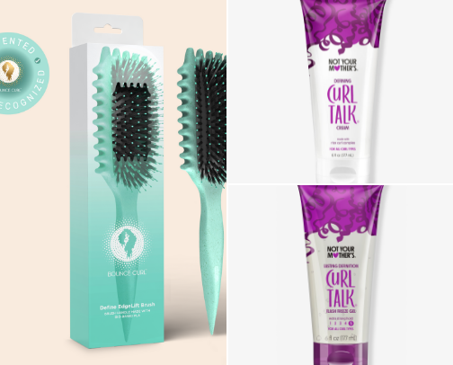 Curly Hair Products That Changed My Life | Frizz-Free & Defined Curls cover photo collage