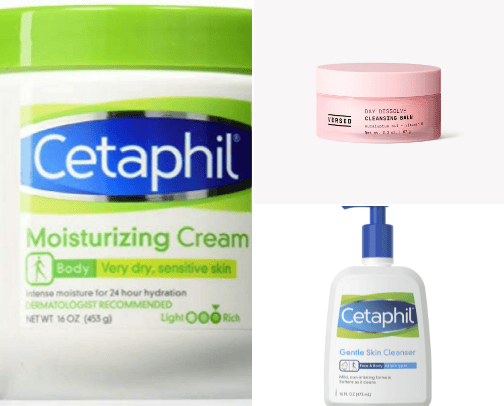 Skincare  cover photo collage