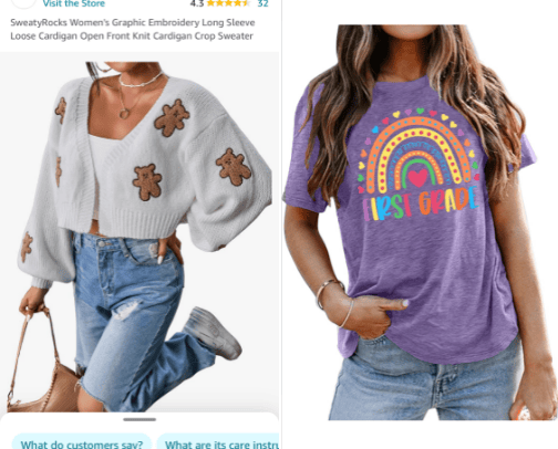 Teacher clothes cover photo collage