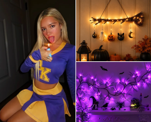 The 2026 "It-Girl" Halloween Edit: Viral Fits & Aesthetic Home Decor 🎃✨ cover photo collage