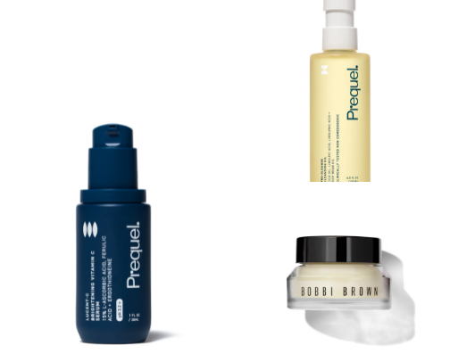 Skincare for Busy Moms over 40 cover photo collage