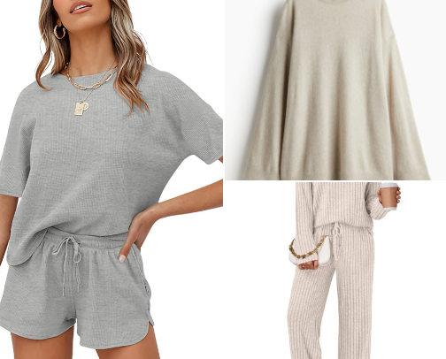 Postpartum Friendly Outfits cover photo collage