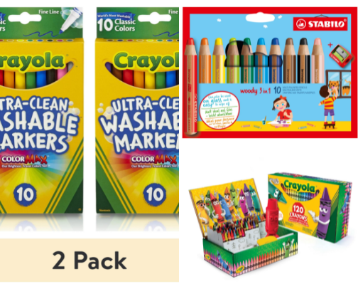 Unleash Creativity! The Best Non-Toxic Art Supplies for Toddlers, Preschoolers, & Young Artists cover photo collage