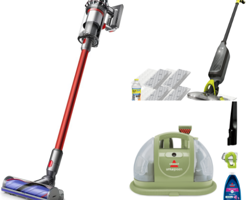 Floor Cleaners cover photo collage