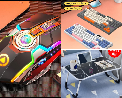 My Dream Desk Setup (Cheap but Aesthetic) cover photo collage