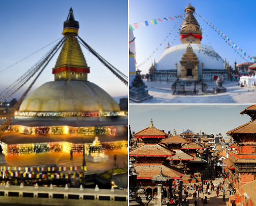 Kathmandu - Nepal : Places Worth Slowing Down For cover photo collage
