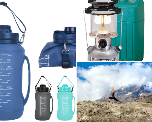 🏕️🏋️🏖️🚘 Outdoor & Fitness Essentials for an Active Lifestyle cover photo collage
