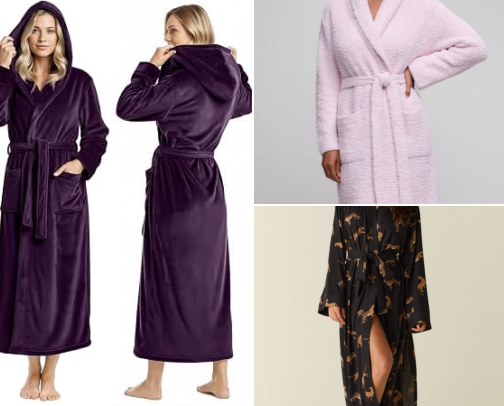The Robe Edit: Cozy, Spa-Style, and Silky Picks for Every Budget cover photo collage