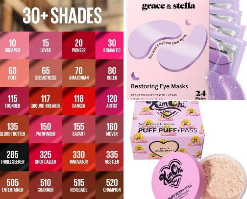 My favorite beauty products💖 cover photo collage