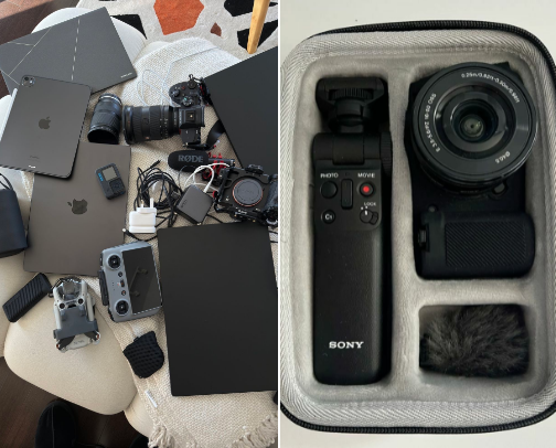 Filming/creating/🎬📱📸 cover photo collage
