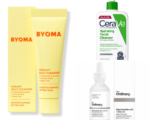 Skincare recommendation cover photo collage