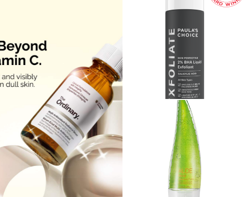 Skincare Gems: Products That Changed My Skin ✨ cover photo collage