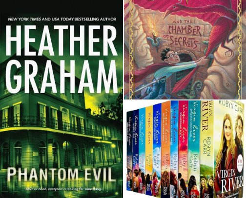 Escape Into These Stories! cover photo collage