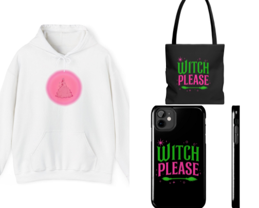 Let’s Go See Wicked 🍿💚🩷 cover photo collage