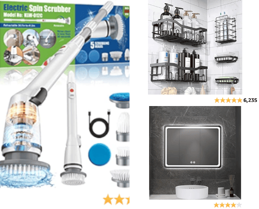 Bathroom Ideas! cover photo collage