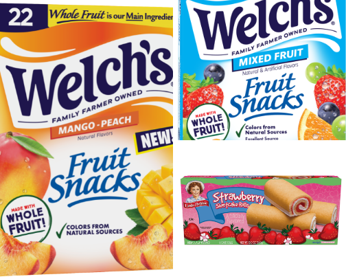 The best snack foods cover photo collage