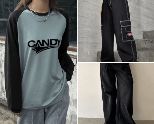 clothes cover photo collage