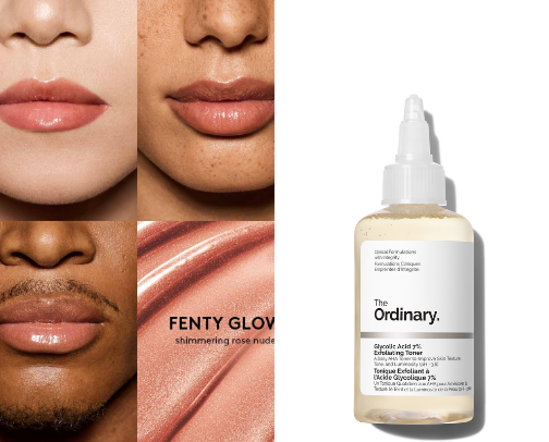 My favorite beauty recs cover photo collage