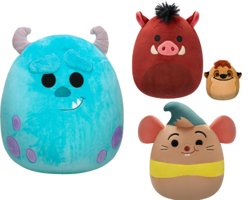 Cute Disney Squishmallows Plush Toys & Collectibles cover photo collage