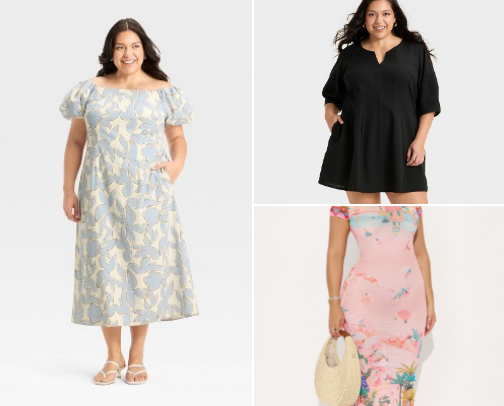 Women fashion clothes cover photo collage