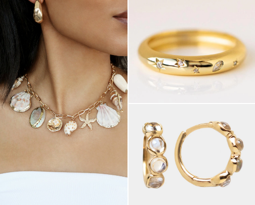 My jewelry finds cover photo collage