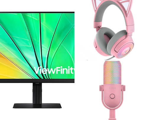 The Ultimate gaming set up cover photo collage