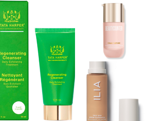 My Favorite Clean Beauty Swaps That Don't Sacrifice Performance cover photo collage