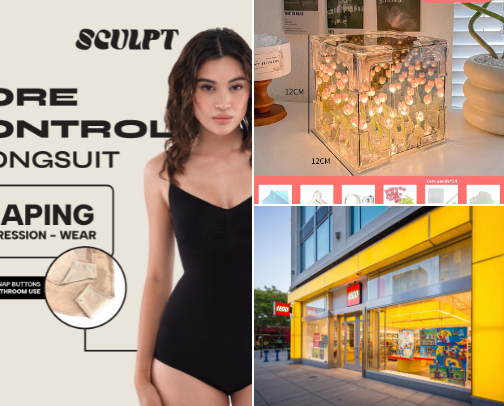 Unique Items cover photo collage