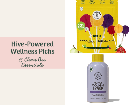 Shop the 15 Best-Selling Beekeeper’s Naturals Hive Remedies Right Now cover photo collage