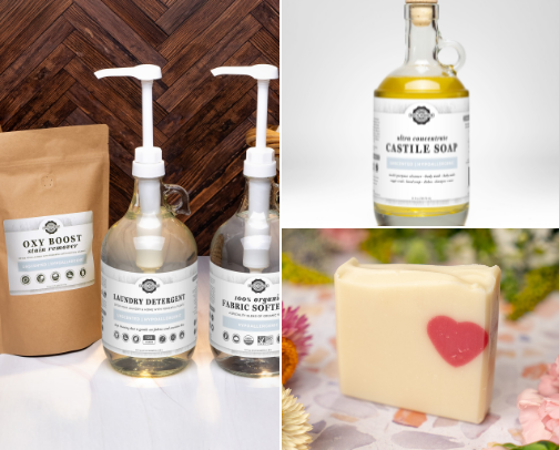 20% Off Rustic Strength - Nontoxic & Sustainable Personal Care, Cleaning, & Refills cover photo collage