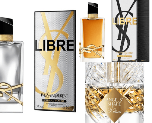 Parfume cover photo collage