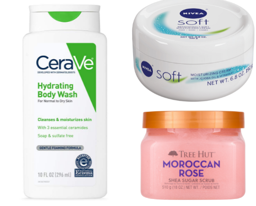 🧴 BODY CARE & GENTLE RITUALS | softness, comfort, and daily nourishment cover photo collage