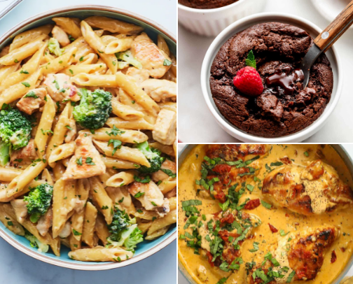 Amazing Food/Bakery Recipes to try: cover photo collage