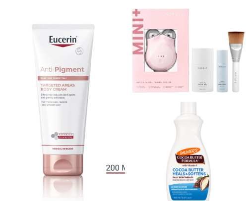 Self-Care Products. cover photo collage