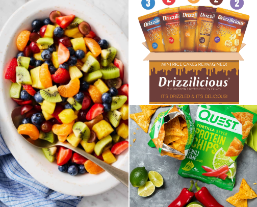 Losing weight? Here’s 10 snacks that make it a little bit easier. cover photo collage