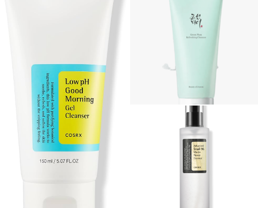 Korean Skincare cover photo collage