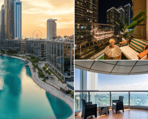 Feel at Home at These Hotels in Dubai Internet City, Dubai, United Arab Emirates cover photo collage